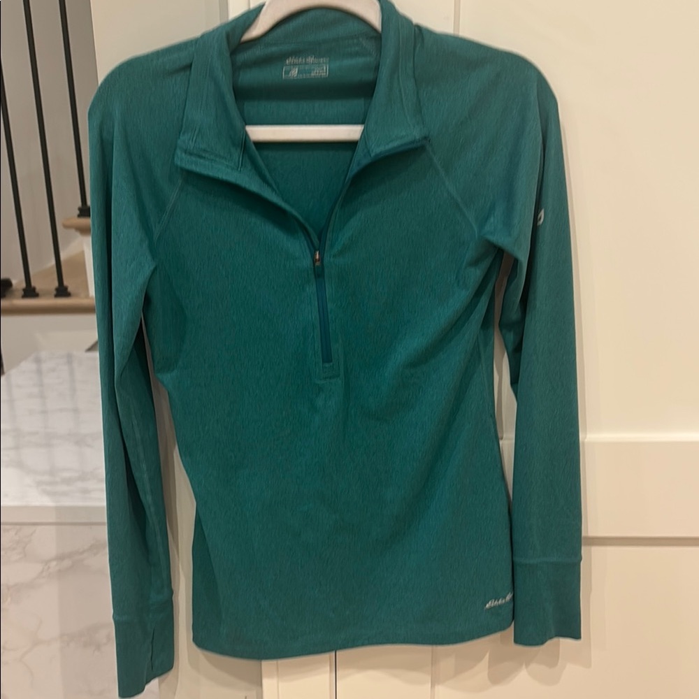 Sale 3/15 Eddie Bauer Women's Deep Teal Long Sleeve Top